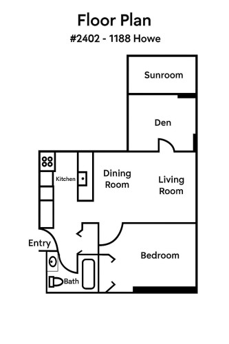 2402-1188 Howe Street  Vancouver, BC V6Z 2S8