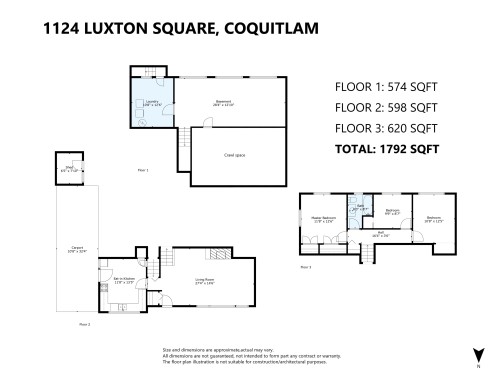 1124 Luxton Square, Coquitlam, BC 