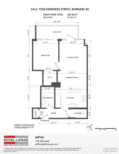 1411-7358 Edmonds Street, Burnaby, BC 
