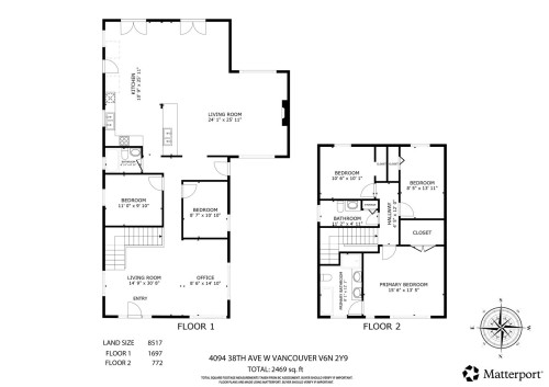 4094 38Th Avenue W, Vancouver, BC 