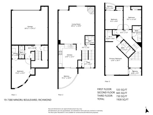 19-7380 Minoru Boulevard, Richmond, BC 