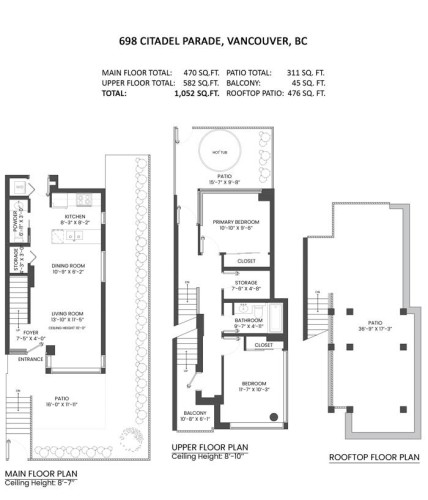 698 Citadel Parade, Vancouver, BC 