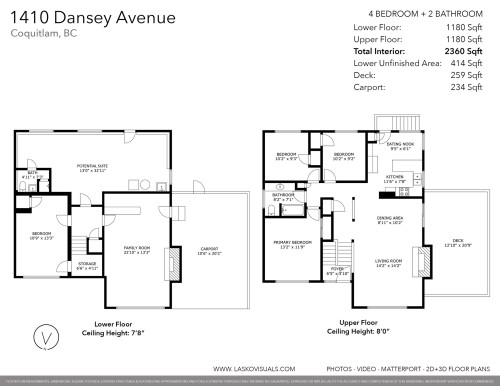 1410 Dansey Avenue, Coquitlam, BC 