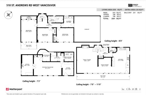 510 St. Andrews Road, West Vancouver, BC 