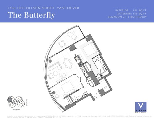 1706-1033 Nelson Street, Vancouver, BC 