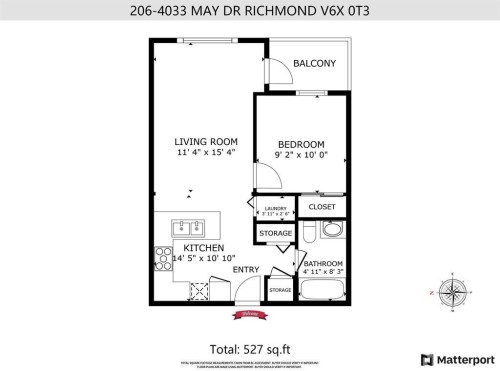 206-4033 May Drive, Richmond, BC 