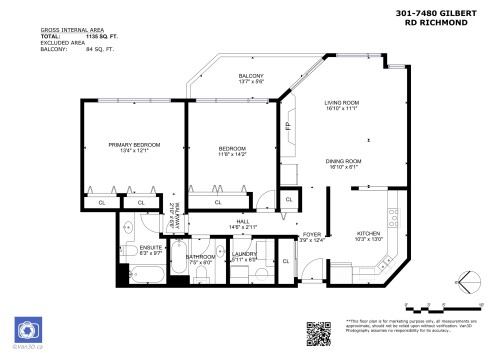 301-7480 Gilbert Road, Richmond, BC 