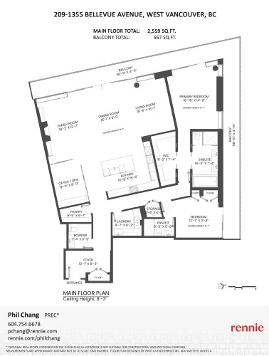 209-1355 Bellevue Avenue, West Vancouver, BC 