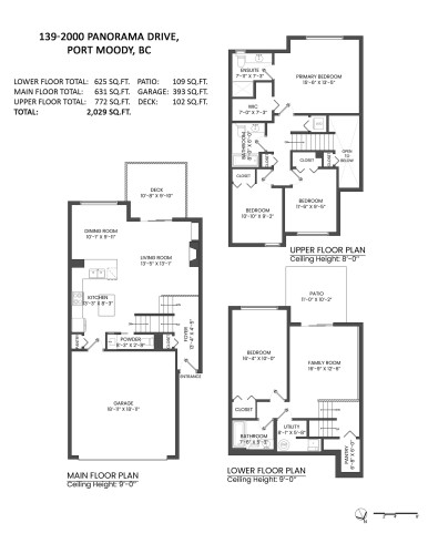 139-2000 Panorama Drive, Port Moody, BC 