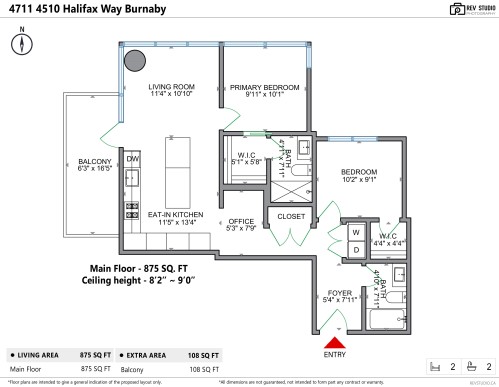 4711-4510 Halifax Way, Burnaby, BC 