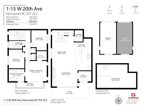 1-15 20Th Avenue W, Vancouver, BC 