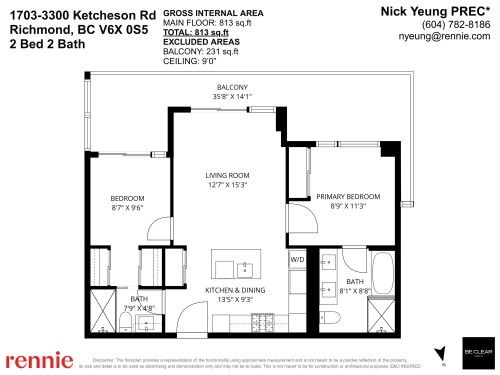 1703-3300 Ketcheson Road, Richmond, BC 
