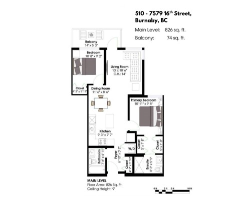 510-7579 16Th Street, Burnaby, BC 