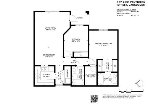 107-2533 Penticton Street, Vancouver, BC 