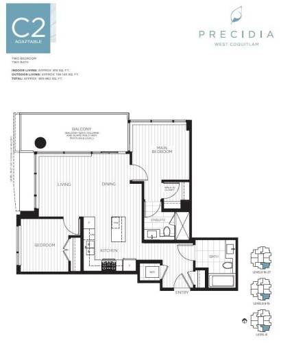 2706-699 Whiting Way, Coquitlam, BC 