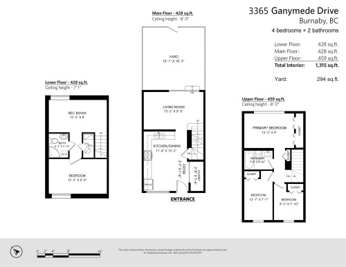 3365 Ganymede Drive, Burnaby, BC 