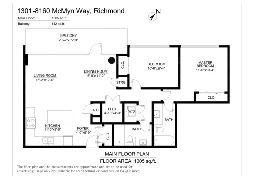 1301-8160 Mcmyn Way, Richmond, BC 