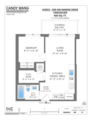 3003-455 Marine Drive Sw, Vancouver, BC 