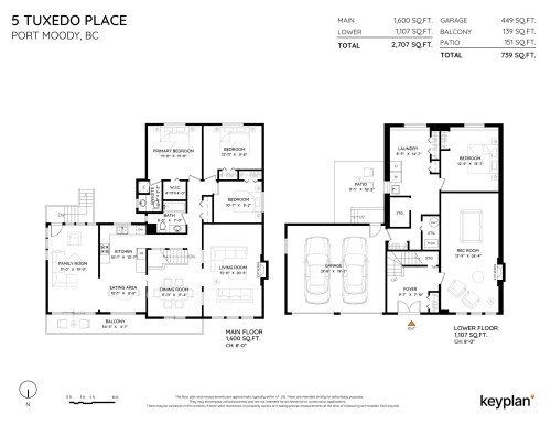 5 Tuxedo Place, Port Moody, BC 