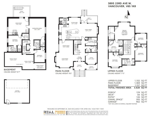 3895 23Rd Avenue W, Vancouver, BC 