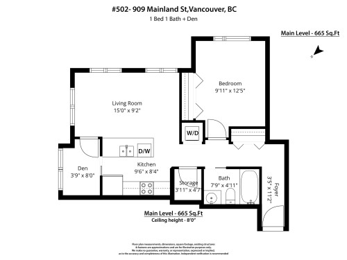502-909 Mainland Street, Vancouver, BC 