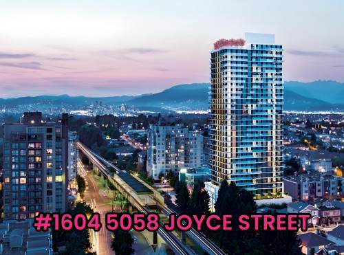 1604-5058 Joyce Street  Vancouver, BC V5R 0J9