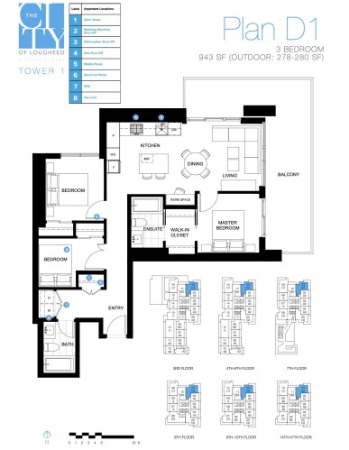 1301-3809 Evergreen Place, Burnaby, BC 