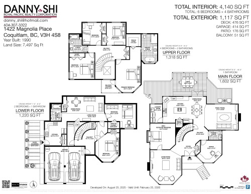 1422 Magnolia Place, Coquitlam, BC 