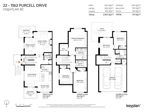 22-1362 Purcell Drive, Coquitlam, BC 