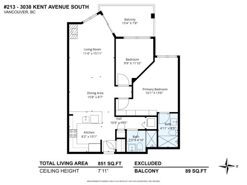 213-3038 Kent Avenue South E, Vancouver, BC 