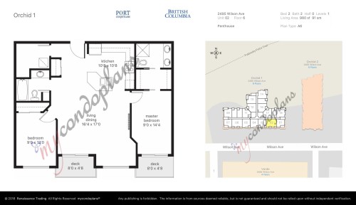 602-2495 Wilson Avenue, Port Coquitlam, BC 