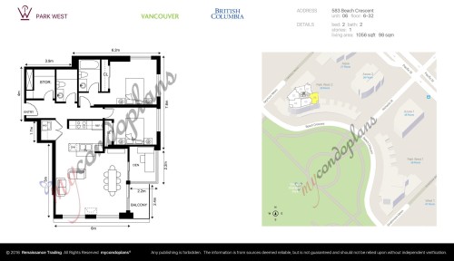 2606-583 Beach Crescent, Vancouver, BC 