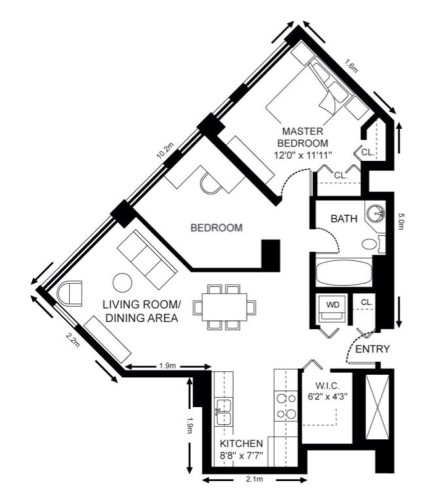 3002-1009 Expo Boulevard, Vancouver, BC 