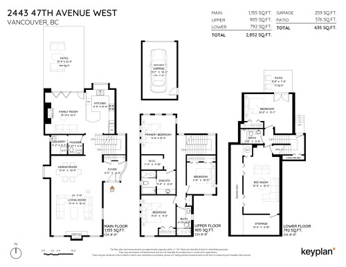 2443 47Th Avenue W, Vancouver, BC 