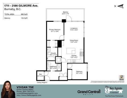 1711-2186 Gilmore Avenue, Burnaby, BC 