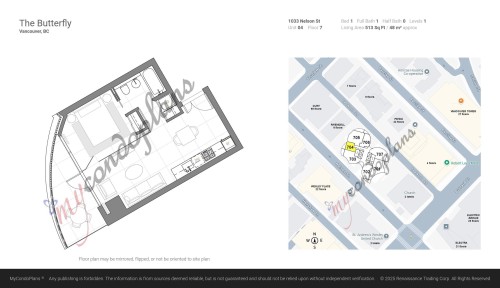 704-1033 Nelson Street, Vancouver, BC 