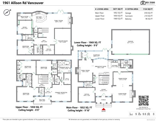 1961 Allison Road, Vancouver, BC 