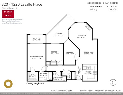 320-1220 Lasalle Place, Coquitlam, BC 