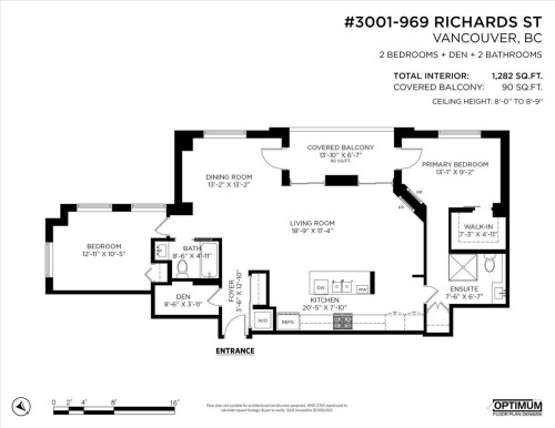 3001-969 Richards Street, Vancouver, BC 