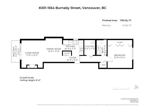 201-1554 Burnaby Street, Vancouver, BC 