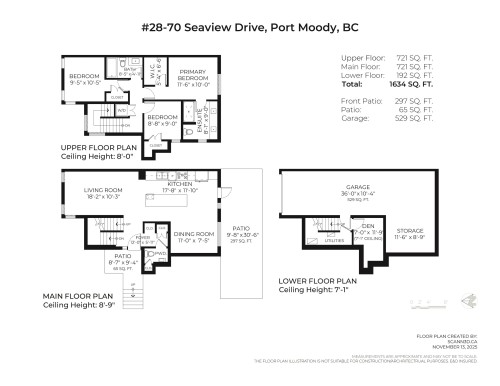 28-70 Seaview Drive, Port Moody, BC 