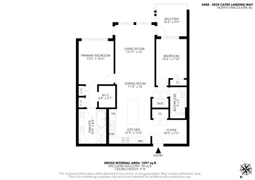 408-3825 Cates Landing Way, North Vancouver, BC 