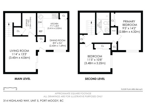 5-314 Highland Way, Port Moody, BC 