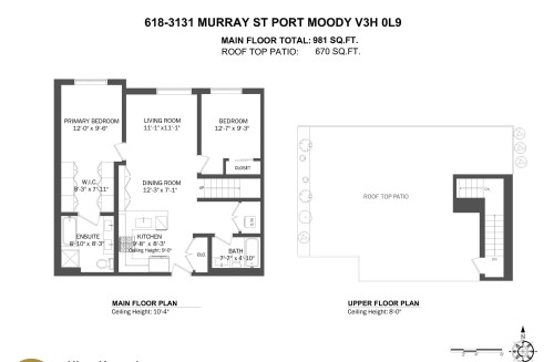618-3131 Murray Street, Port Moody, BC 
