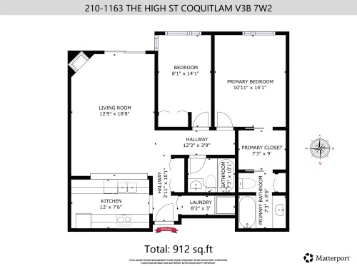 210-1163 The High Street, Coquitlam, BC 