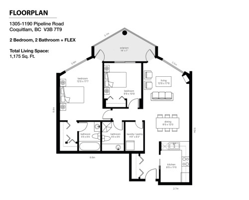 1305-1190 Pipeline Road, Coquitlam, BC 
