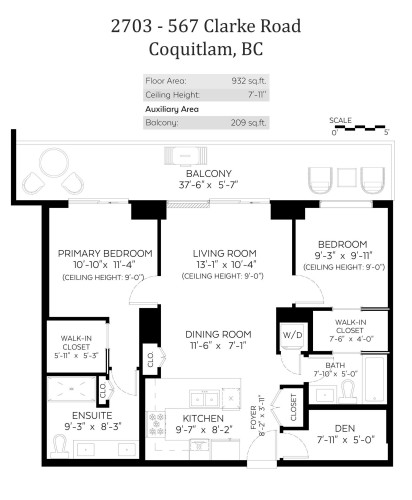 2703-567 Clarke Road, Coquitlam, BC 