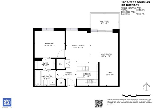 1002-2232 Douglas Road, Burnaby, BC 