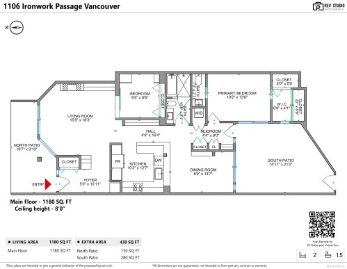 1106 Ironwork Passage, Vancouver, BC 