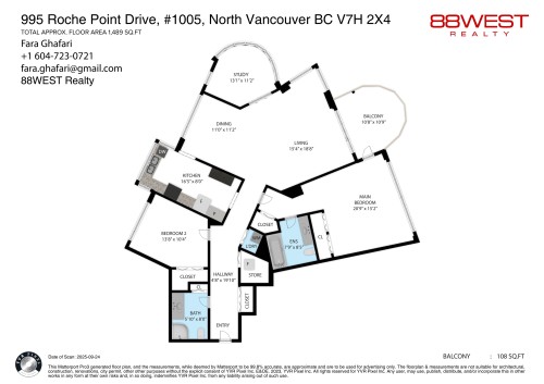 1005-995 Roche Point Drive, North Vancouver, BC 